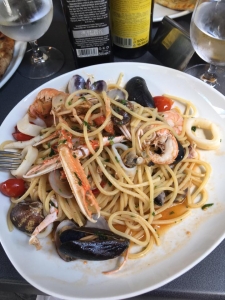 ぐーママの海の幸のスパゲティ