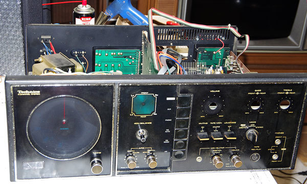 ◇1973年製Technics 4CHステレオ「SC-2500D」の修復修理 VOL4 | ヨネ